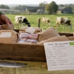 La ferme biologique de normandie : viande bio emballée pour vente directe, livraison froide