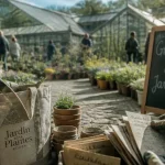 Graines de jardin Rouen 2025 au Jardin des Plantes, pots et étiquettes
