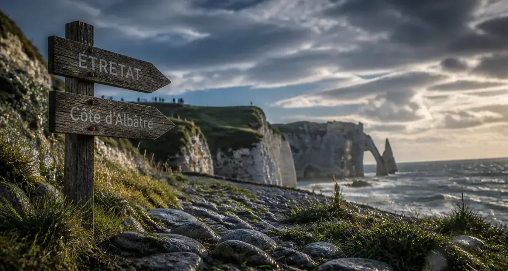 Lieux à visiter en normandie : falaises d’Étretat, Côte d’Albâtre, sentier côtier