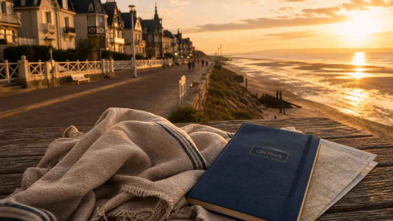 Normandie Cabourg Pays d’Auge tourisme : plage et promenade Marcel-Proust