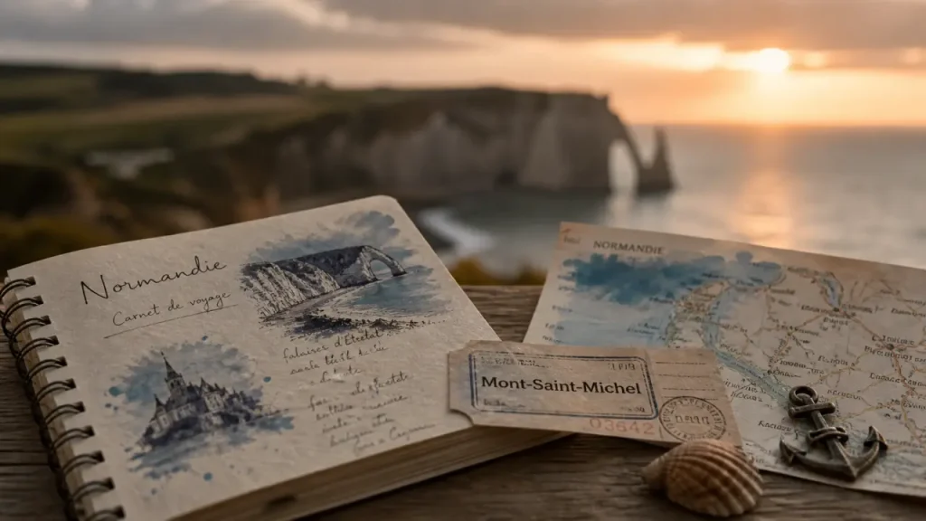 Que faire en Normandie : carnet de voyage, carte et falaises d’Étretat