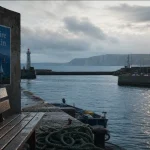 Visiter le Cotentin : port de Cherbourg vers le cap de la Hague