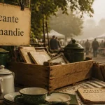 Brocante en normandie ce week end : étal de vide-greniers en plein air
