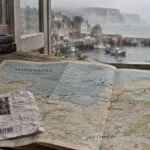 Guide tourisme normandie : carte d’itinéraire falaises et abbayes, sans courir