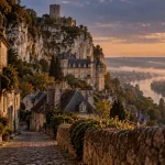 Les plus beaux villages du vexin : La Roche-Guyon surplombe la Seine