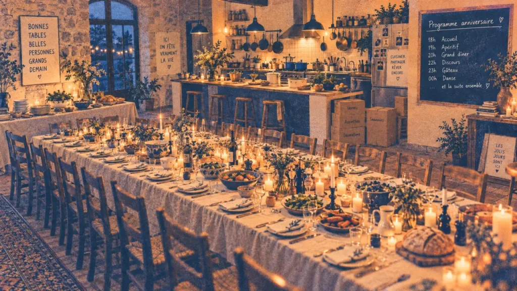 Location gîte anniversaire week end Normandie pour 30 personnes