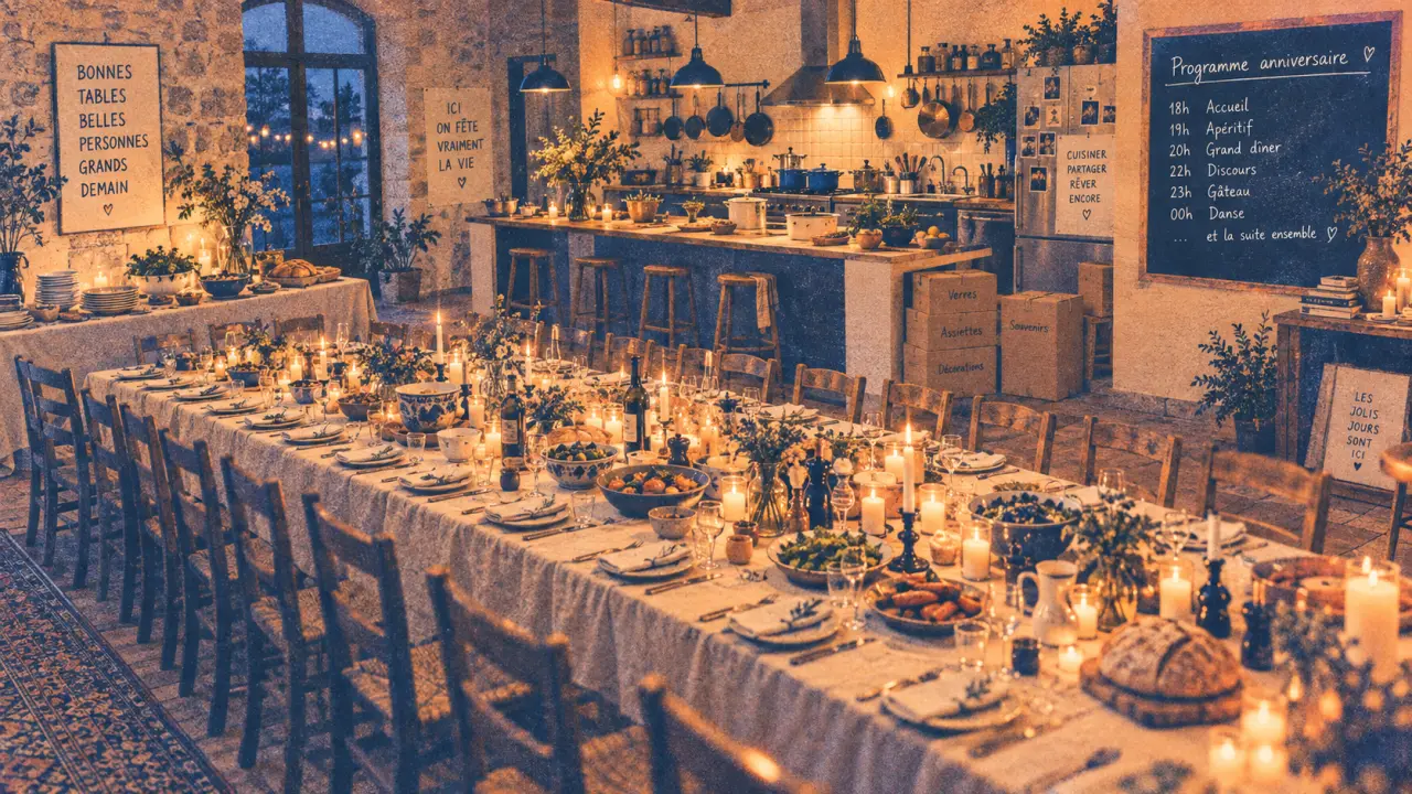 Location gîte anniversaire week end Normandie pour 30 personnes
