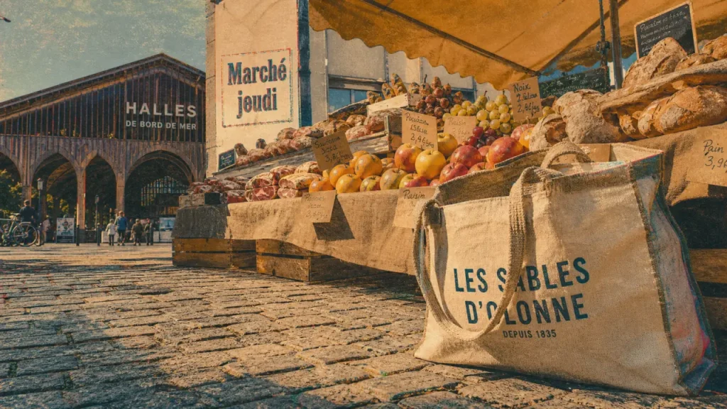 Marchés Houlgate : halles et produits frais jeudi matin