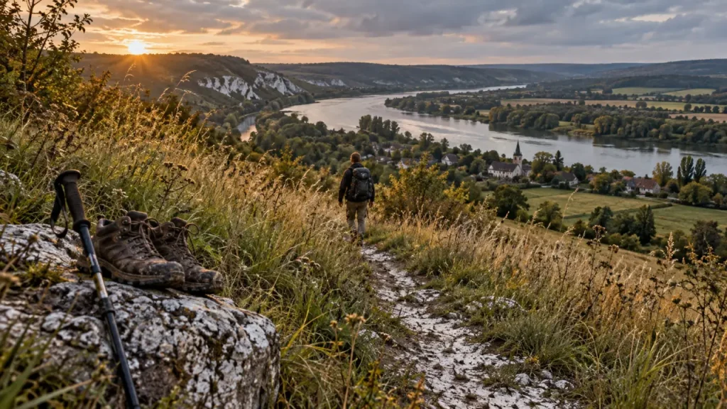 Rando eure : sentier de voie verte dans l’Eure