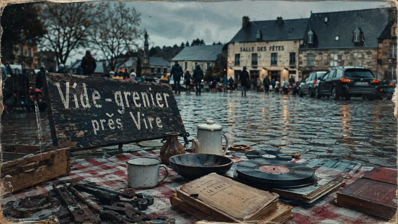 Vide grenier ce week end près de Vire, Vire Normandie