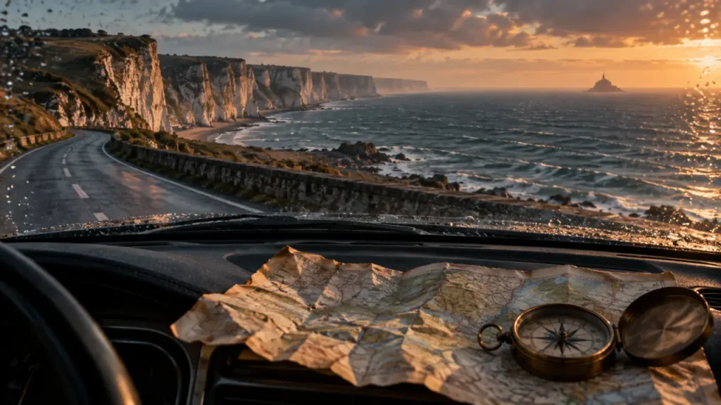 Visiter la Normandie en 15 jours : falaises crayeuses et marées