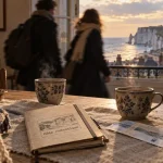 Week end amoureux pas cher en Normandie : table de chambre d’hôtes, mer et Côte d’Albâtre