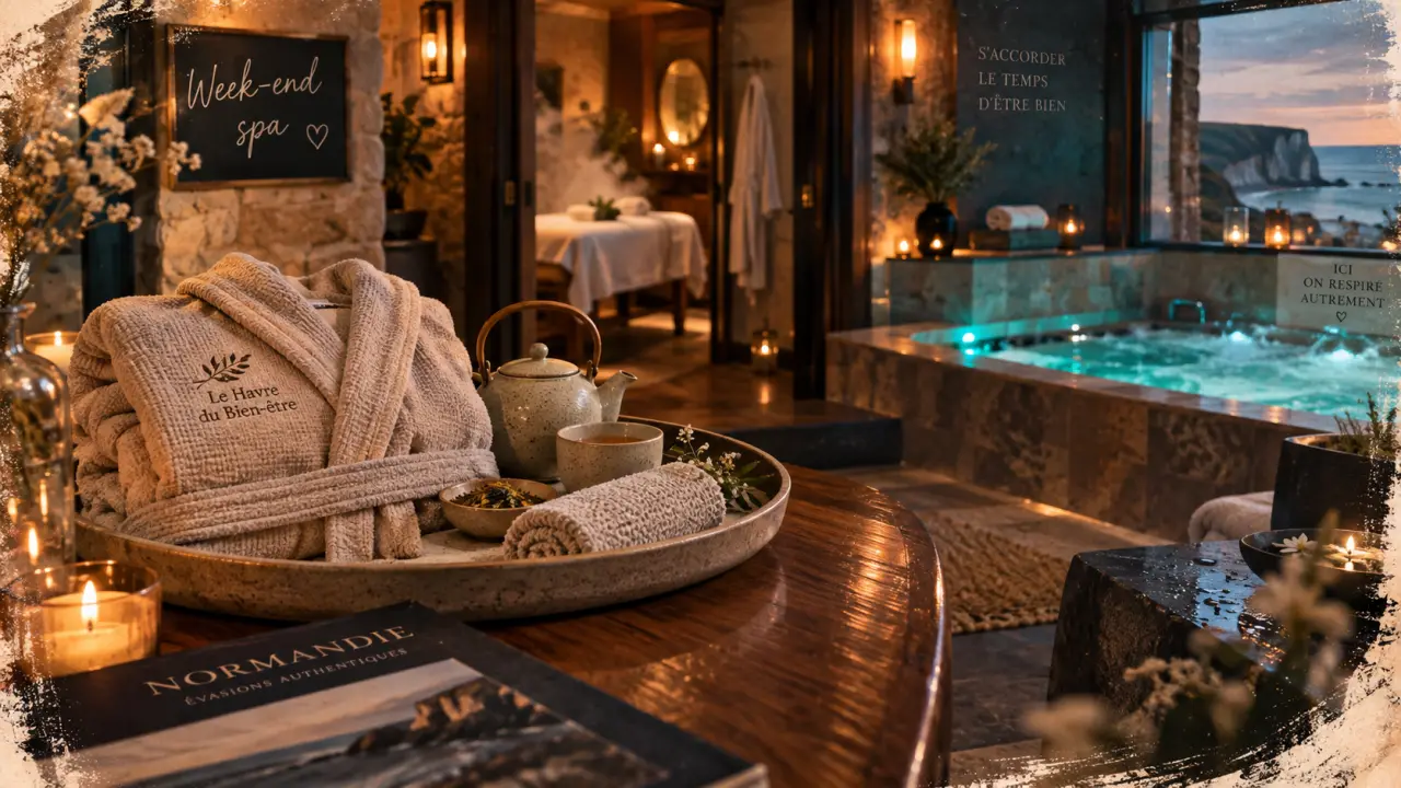 Week end spa massage normandie : duo au spa, bain à remous
