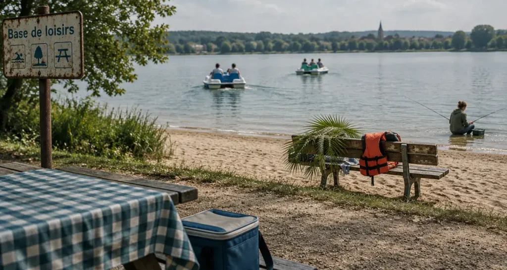 Base de loisir brionne : pique-nique et baignade au bord de l’eau