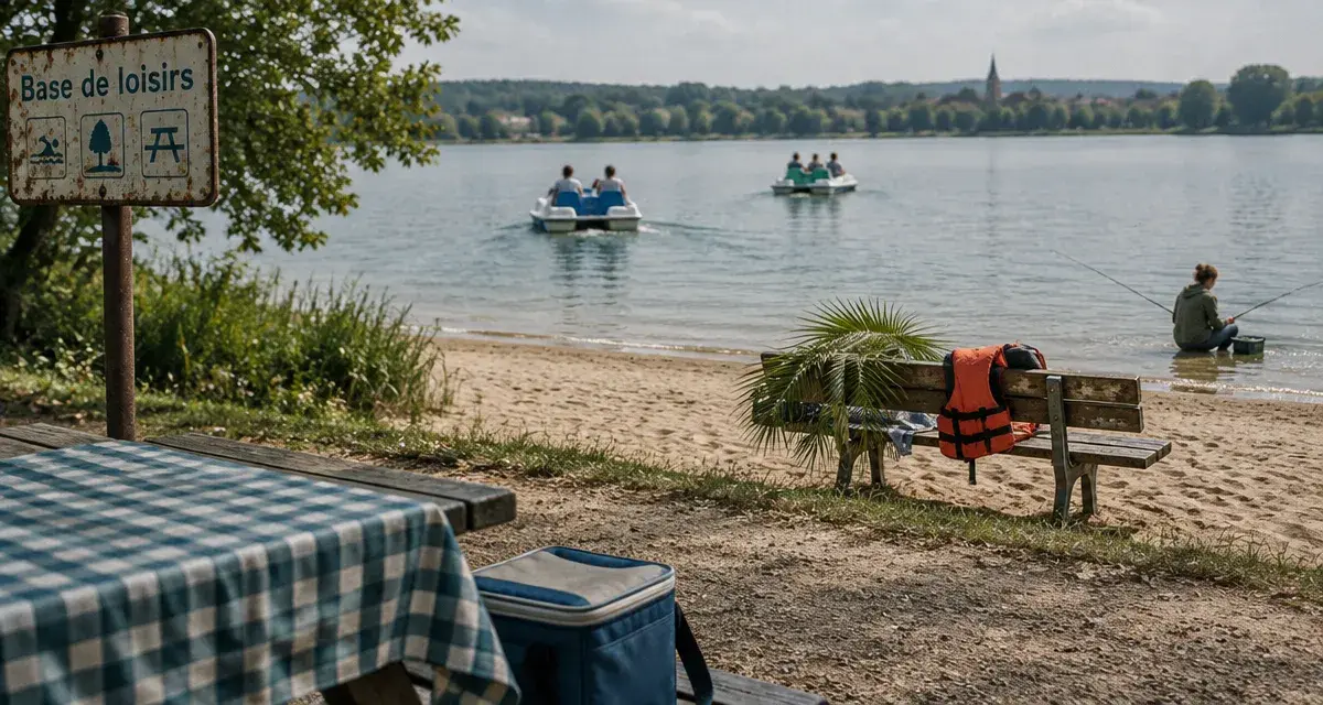 Base de loisir brionne : pique-nique et baignade au bord de l’eau