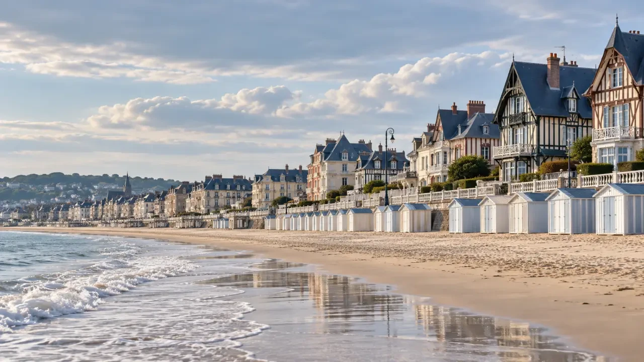 Location vacances Trouville-sur-Mer particuliers avec vue sur la plage et le front de mer
