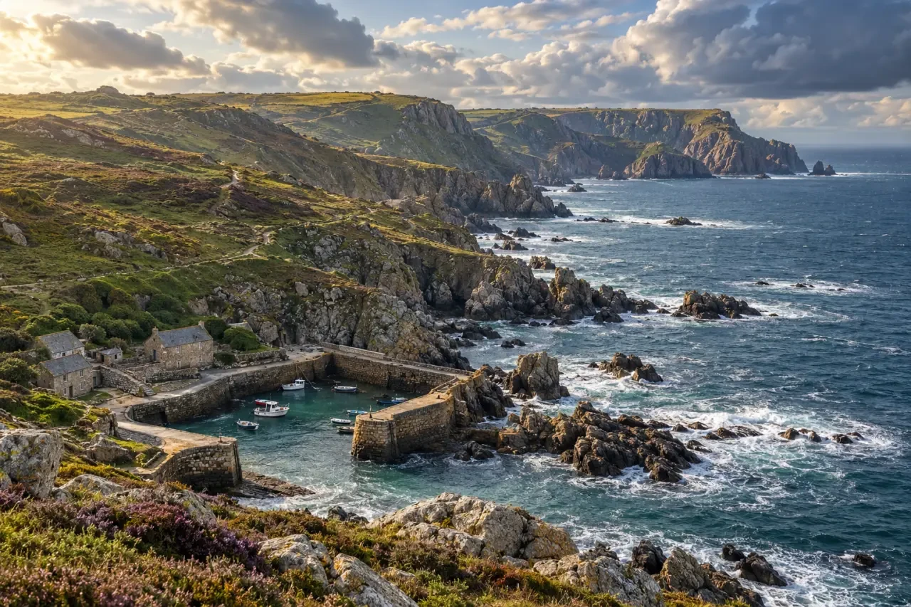 Port Racine et les falaises de Jobourg, lieux insolites en Normandie