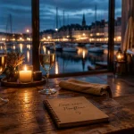 Love room honfleur à deux : spa et vue port, cocon romantique