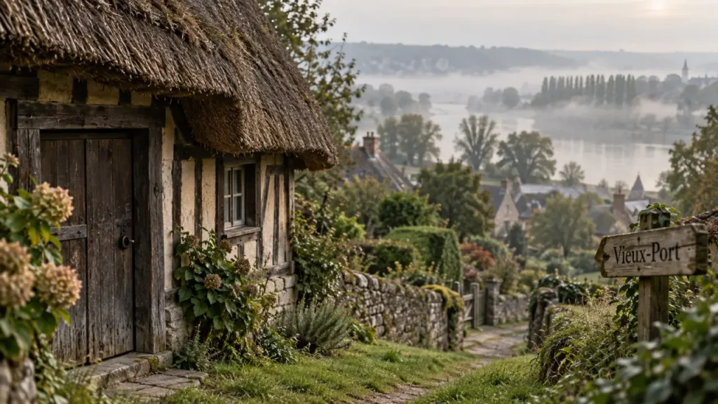 Que faire à Vieux-Port en Normandie ? Chaumières, Seine et forêt de Brotonne