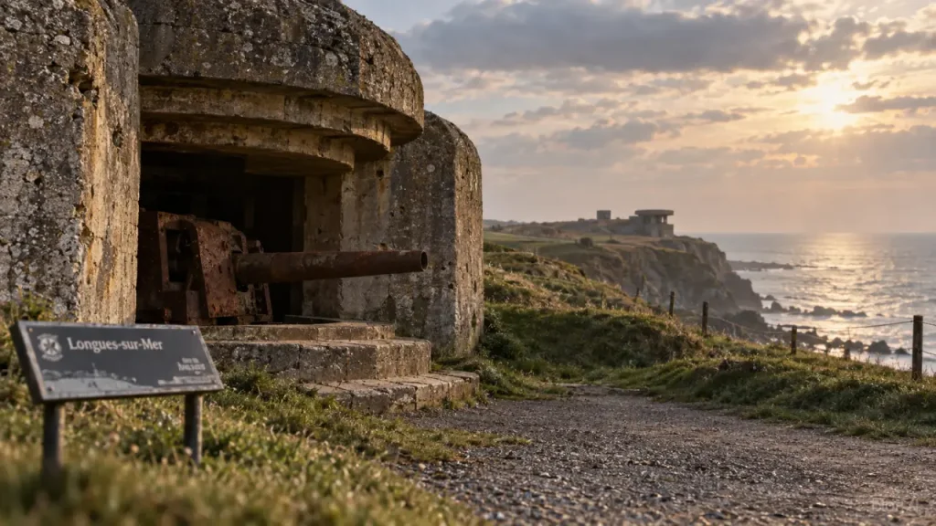 Longues-sur-Mer : quelle batterie visiter en Normandie