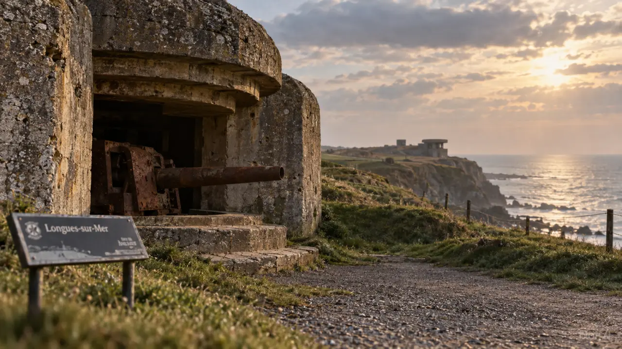 Longues-sur-Mer : quelle batterie visiter en Normandie