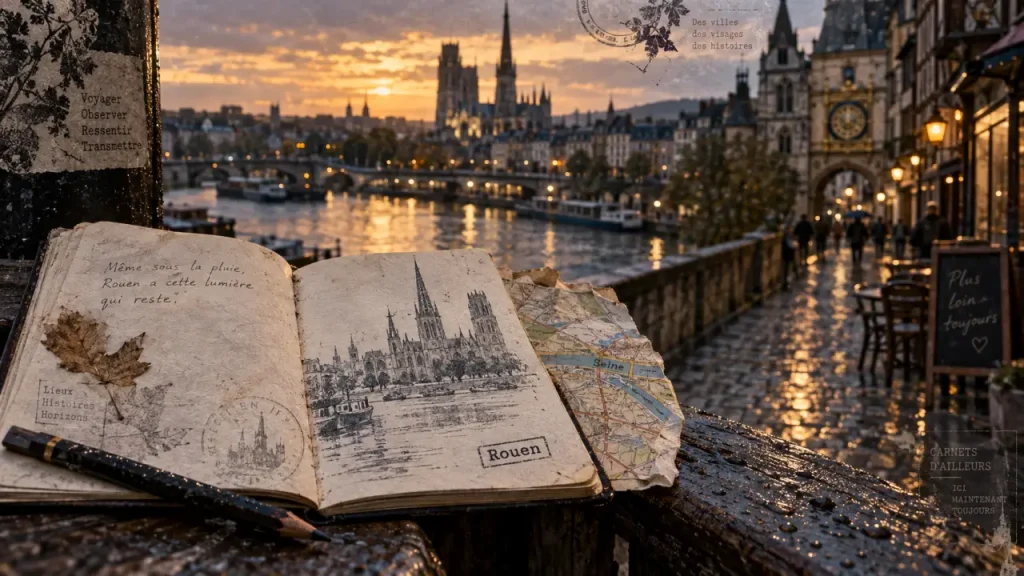 Quelles villes visiter en Normandie : Rouen, cathédrale et Seine