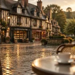 Quels villages visiter en Normandie : Beuvron-en-Auge, maisons à colombages