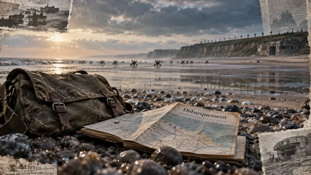 Sites à visiter debarquement normandie : plage et traces du Débarquement