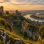 Visiter chateau gaillard normandie : ruines, vallée de la Seine, Andelys
