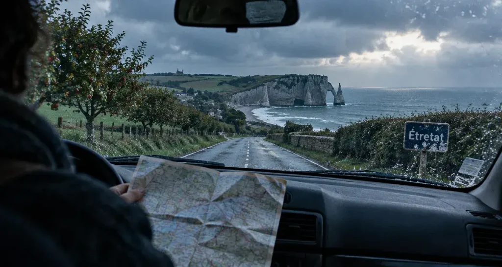 Visiter la Normandie en 1 semaine : route côtière vers les falaises d’Étretat